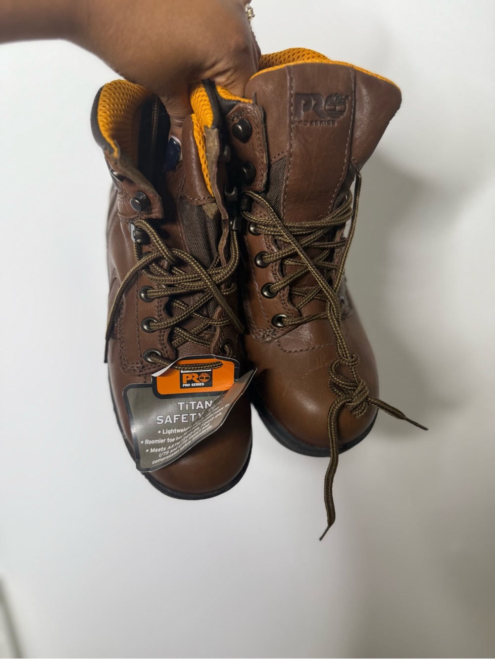 Timberland PRO Brown Leather Work Boots